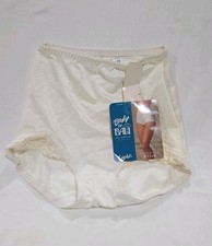 90s Vtg Bali Shapewear Contouring Brief High-Waist Underwear/Panties M-27/28 Wht