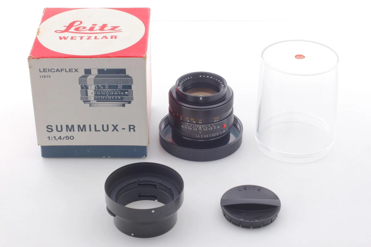 Summilux R50mm f1.4 3-CAM 1971年製 メンテンス済み Summilux-R 50mm f1.4 (3 cam) – FLASHBACK CAMERA