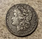 1881 O Morgan Silver Dollar