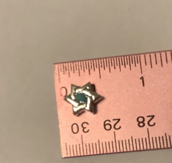 Chamilia Authentic Stars Of David Sterling Silver Bead (22) - Image 3 of 3