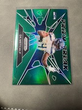 2024 Panini Prizm - Prizm Break DK Metcalf #5 Green Prizm