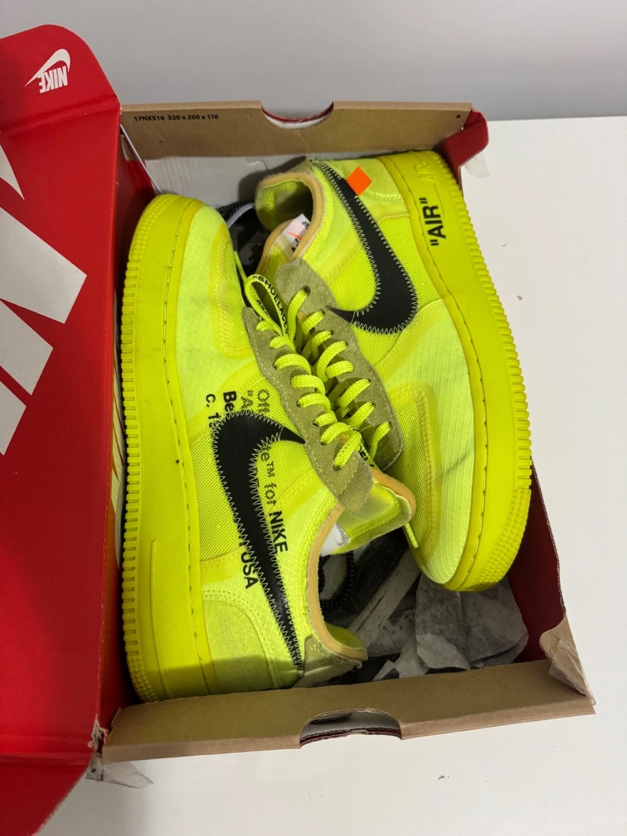 Las mejores ofertas en Nike Off-White x Air Force 1 Low Volt | eBay