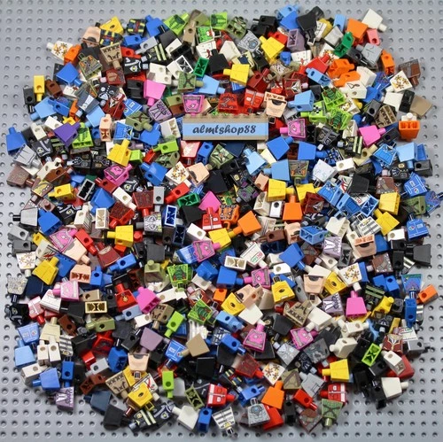 LEGO - 100 pcs Minifigure Torsos Assorted Random Lot Town Castle Body Part B