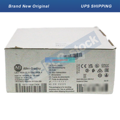 A~B 1606-XLS120E Power Supply 120W 24VDC Performance Family Global Input Voltage