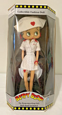 Vintage Betty Boop Nurse Dress Doll Type Figure 1998 New in Box