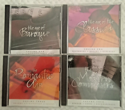 LSO 4CDs: Age of Baroque; Classics; Romantic & Modern Composers-SEE PHOTOS!