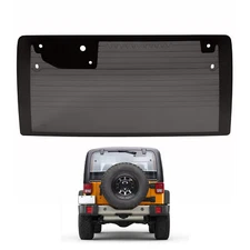 Rear Back Dark Heated Window Glass For Jeep Wrangler 2 & 4 Door 2007-2010