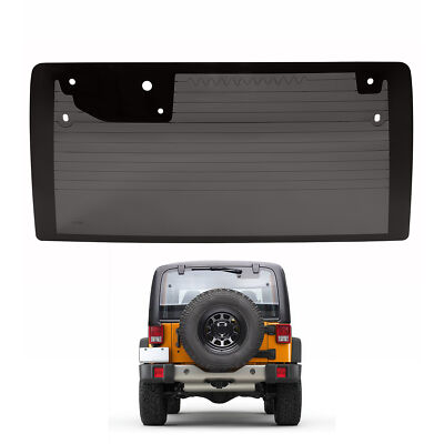#ad Rear Back Dark Heated Window Glass For Jeep Wrangler 2 amp; 4 Door 2007 2010 $179.00