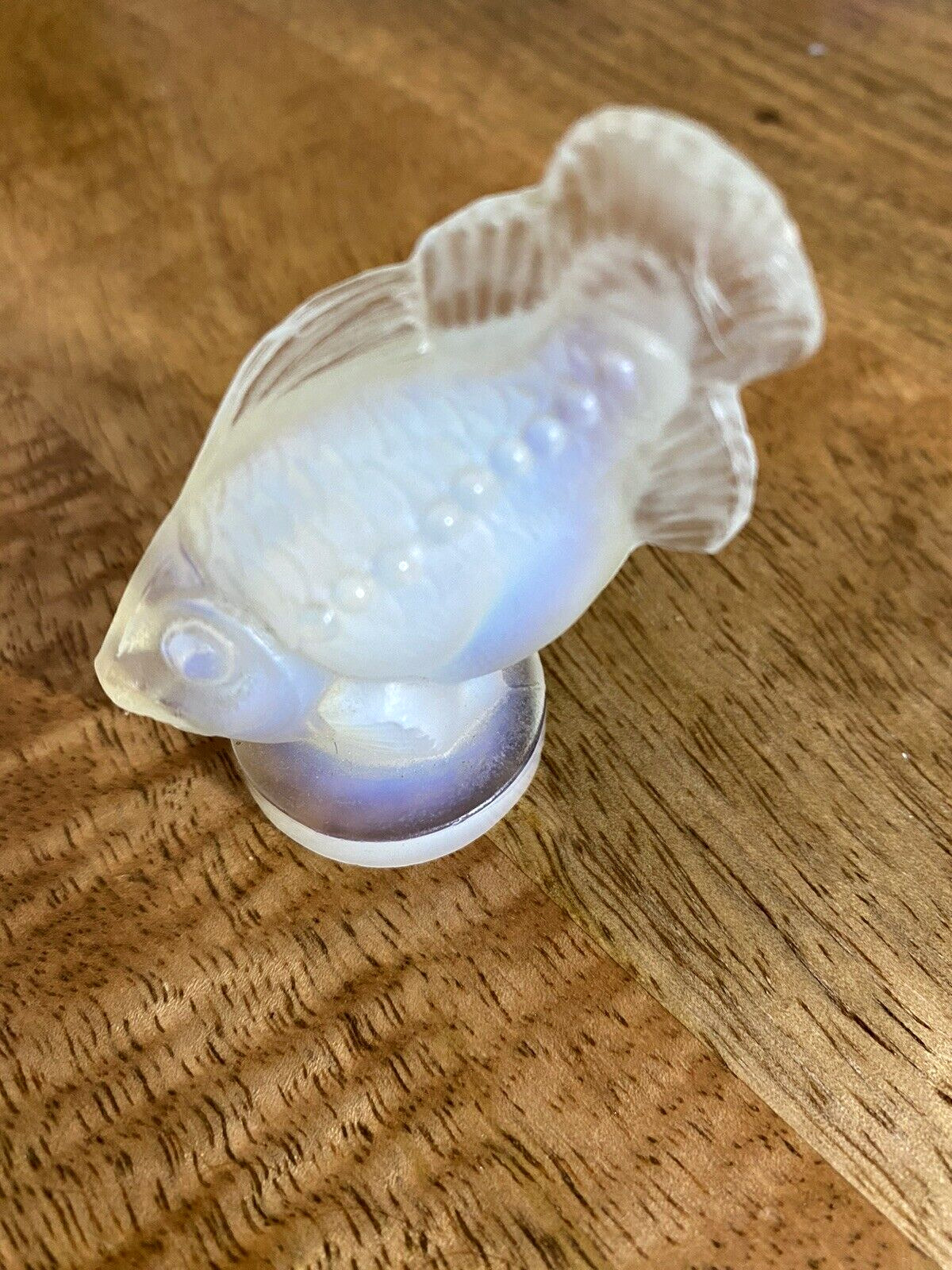 vintage Sabino Opalescent FRENCH GLASS FISH  FIGURINE