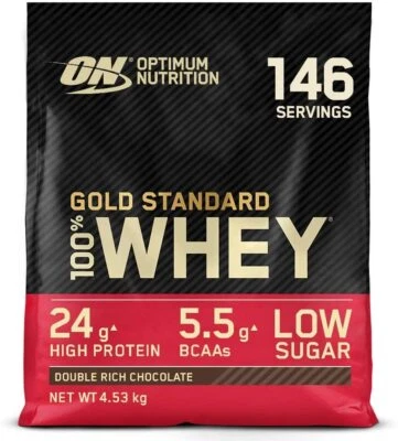 Optimum Nutrition ON gold standard whey & isolate protein Shake 4.5kg All Flavor
