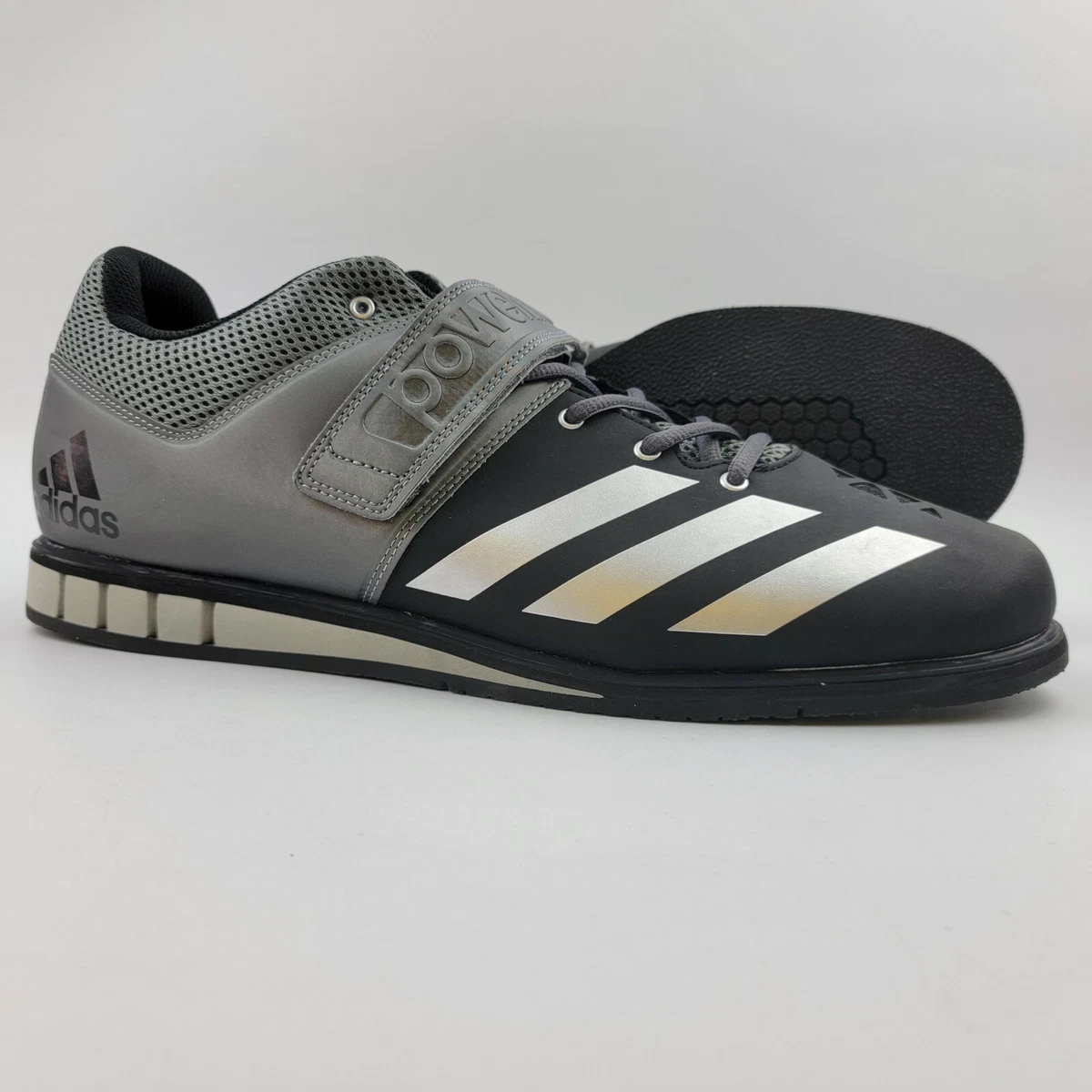 Adidas Powerlift 3 Weightlifting Training Shoes Mens 16 Black Iron
