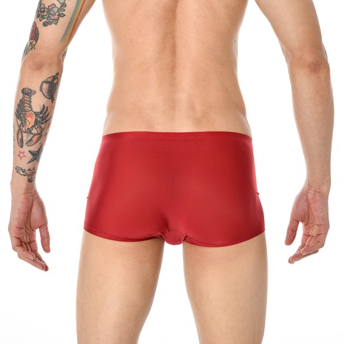 Boxer intimo uomo seta ghiaccio senza cuciture slip mutandine mutandine traspiranti L-3XL - Foto 20 di 27