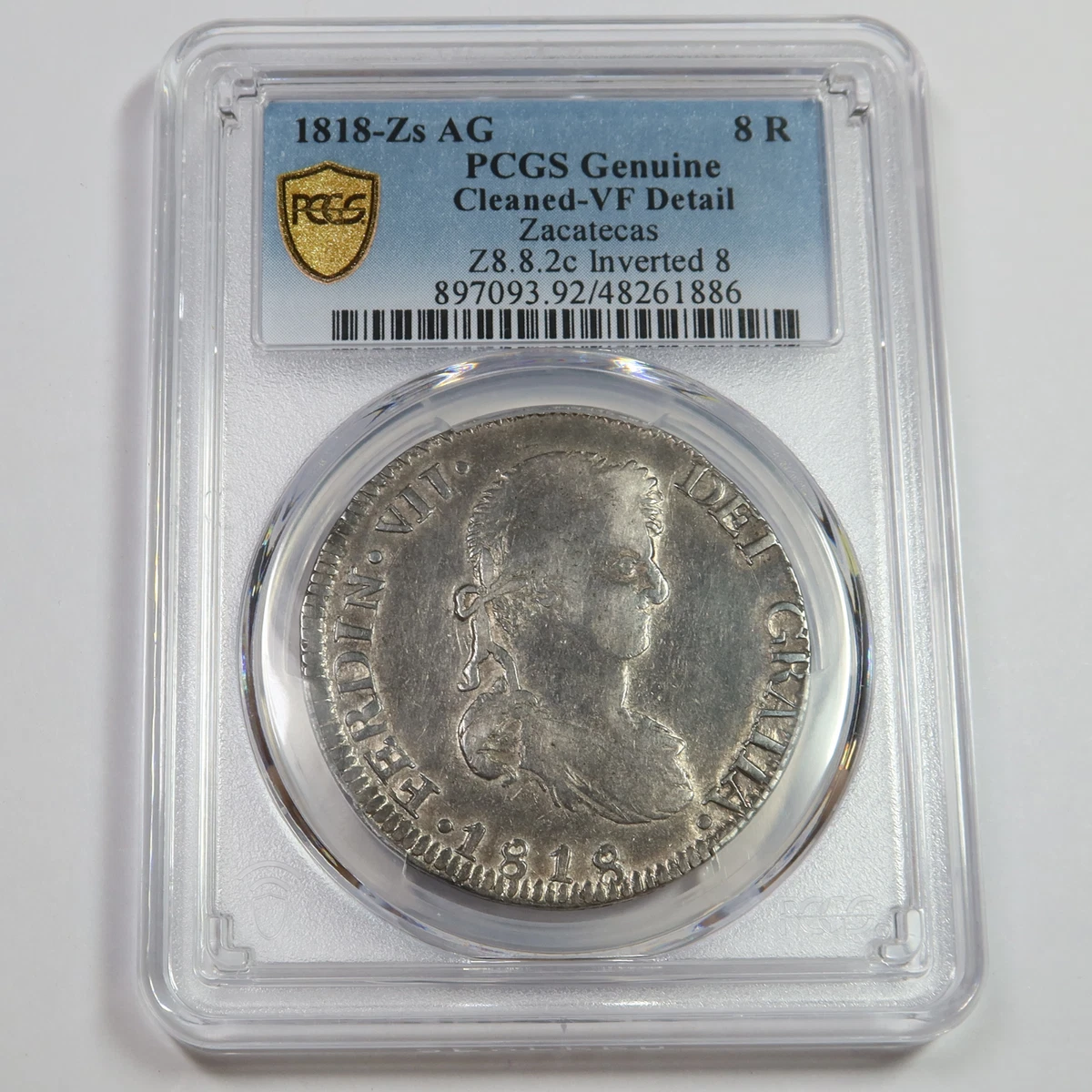 8 Reales 1818 Year Colonial Mexico Coins (Pre - 1821) for sale | eBay