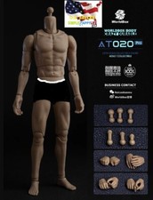 WorldBox 1/6 AT020 Pro Upgraded 12" Male Muscle Action Figure Durable Body ❶USA❶