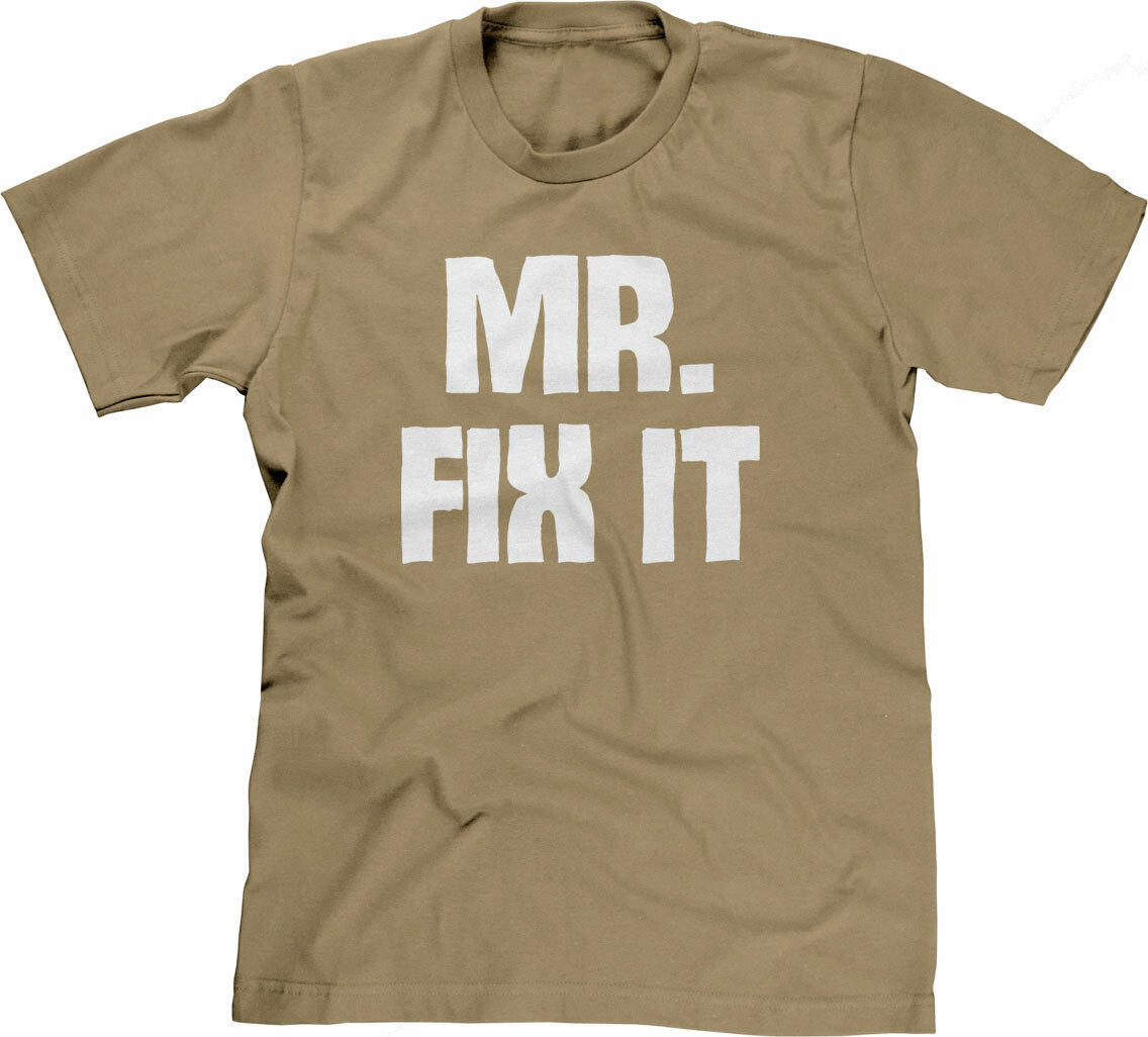 Funny Handyman Shirt Mr. Fix It TShirt funny repairman Funny Tshirts for Men eBay