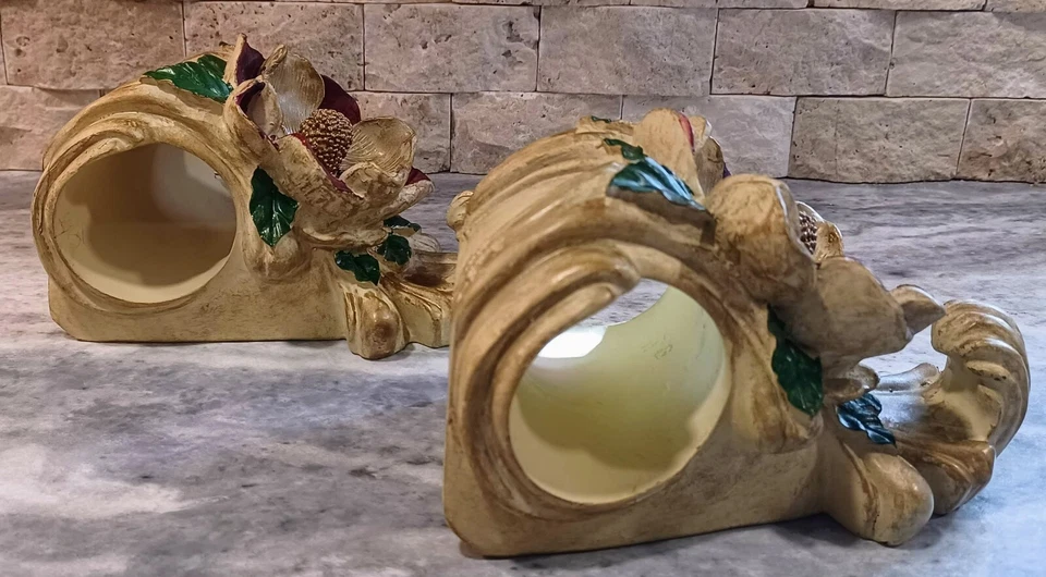 Gran juego de ménsulas para cortinas Foto 3 de 4