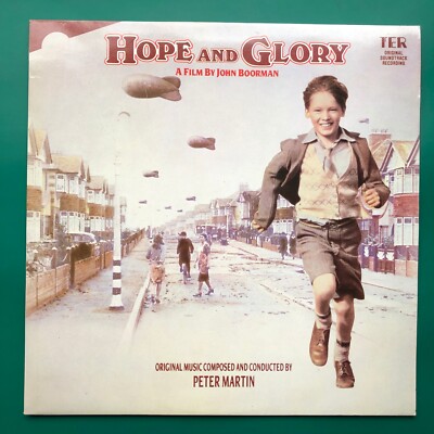 Peter Martin HOPE AND GLORY Film Soundtrack OST LP John Boorman Ian Bannen EX/EX
