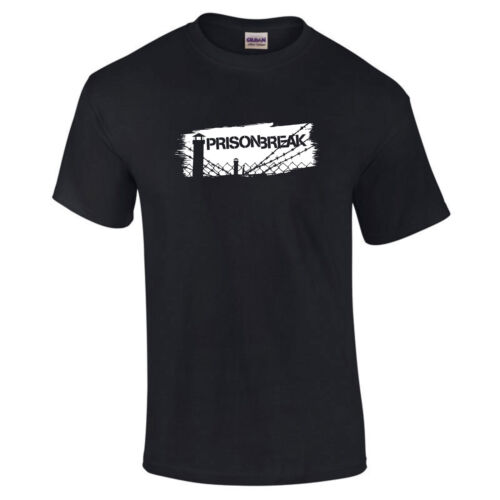 T-shirt z logo Prison Break Fox River Więzień Linc T-bag Scofield do 2XL - Zdjęcie 1 z 3