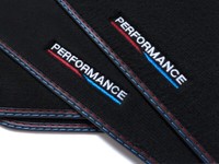 Performance FußMatten FüR Peugeot 207 WA WC Bj.2006-2015 Doppelnaht Velours