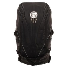 Black Panther Mixed Material Laptop Backpack