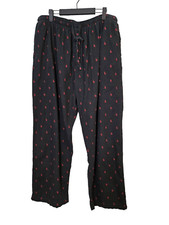 Ralph Lauren navy blue with red signature print PJ bottoms. Size XL.