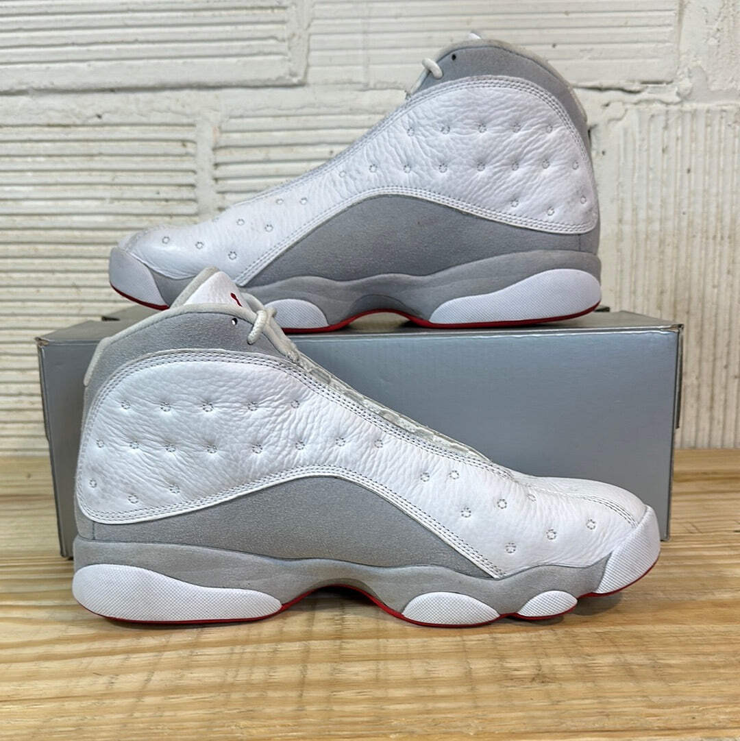 Jordan バスケットボールシューズ ホワイト/グレー Air Jordan 13 'Wolf Grey' Men's Size 9.5 Pre-Owned 414571-160 | eBay