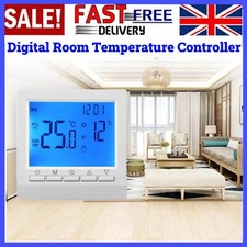 Week Programmable Digital Thermostat for Wall Furnace Temperature Controller UK