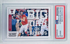 2017 Panini Score Patrick Mahomes Big Man On Campus PSA 10 Rookie Card RC #6
