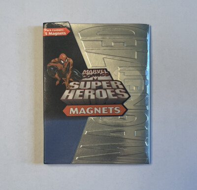 1996 Marvel Super Heroes Magnets Sealed Pack - NEW
