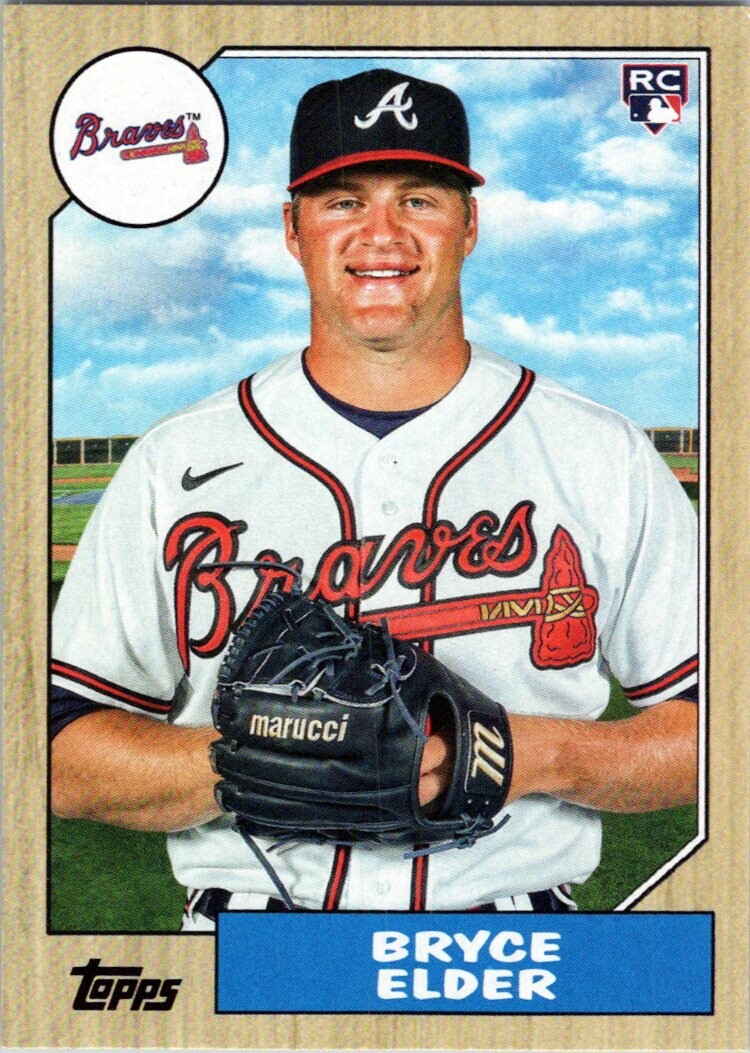 2022 Topps Archives #265 Bryce Elder RC Atlanta Braves
