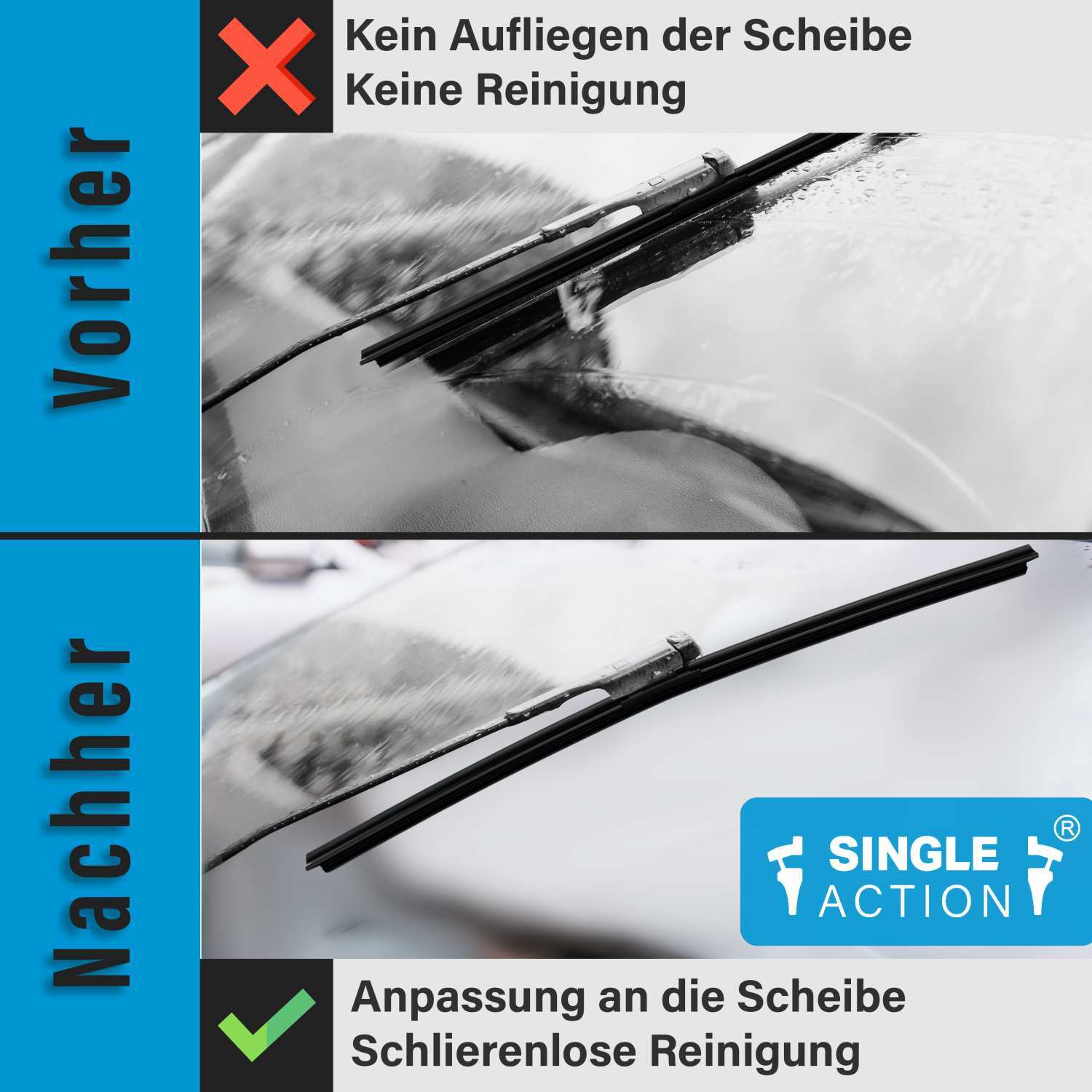 Scheibenwischer-Nachschneider Universal - Verlängert Lebensdauer Von Wischerblättern