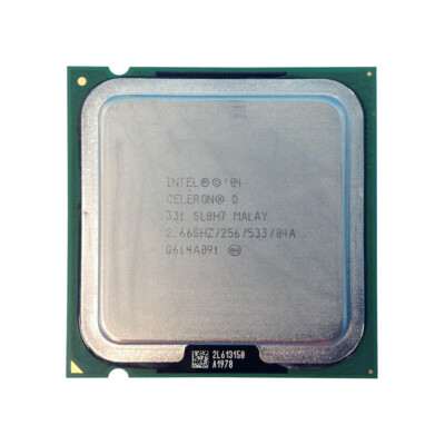 Intel Celeron D 331 2,66GHz 533MHz 775 CPU ( SL8H7 ) GEBRAUCHT