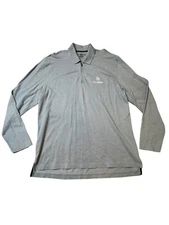 Brooks Brothers Gray Collared Quarter-Zip w/Collar County Club Pro Sport Size XL