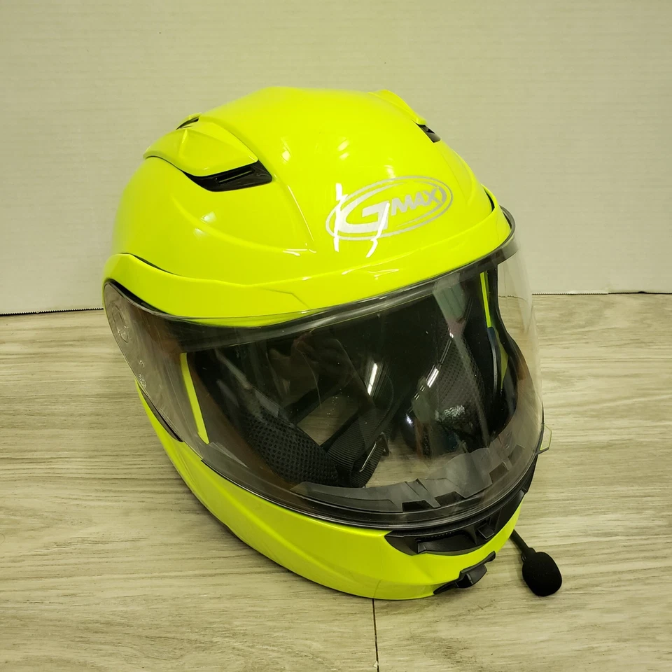 GMAX GM64 Full Face Modular Street Helmet DOT SIZE SMALL Freecom 4 Bluetooth - Image 3 of 4