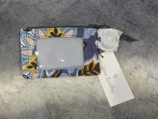 Vera Bradley ZIP ID Coin Case Charmont Meadows NWT $15