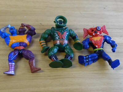 Vintage MOTU Masters Of The Universe 1984 Mattel Mexico Leech two bad mantenna