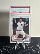 2019 Bowman Chrome #BCP-162 Michael King Prospects Card New York Yankees PSA9