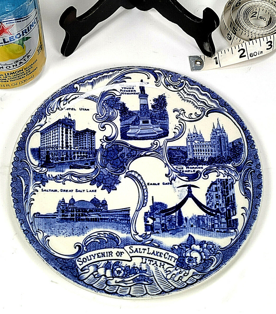 VTG Salt Lake City Blue Plate Temple, Eagle Gate Hotel Old
