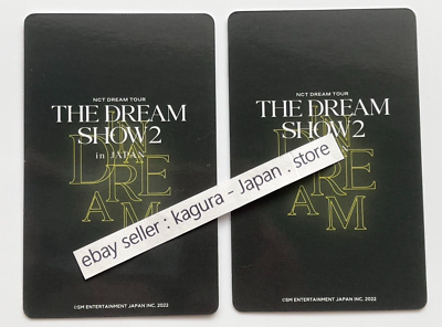 NCT DREAM JAEMIN THE DREAM SHOW2 In A DREAM JAPAN Photo Card