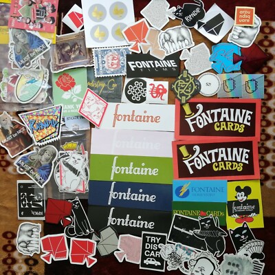 Playing Cards STICKERS Virtuoso, Fontaine, Jaspas, Dealersgrip, hype, READ DESCR