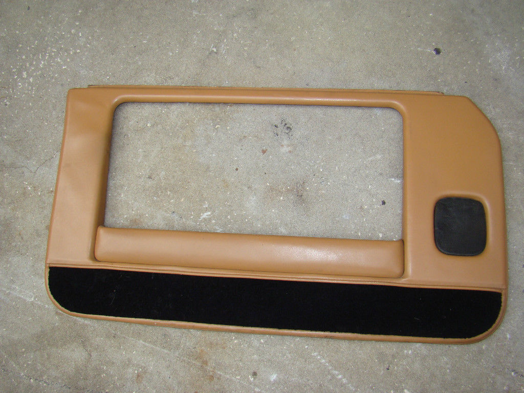ROLLS ROYCE DOOR PANEL FRONT LEFT LEATHER TAN SILVER SPUR