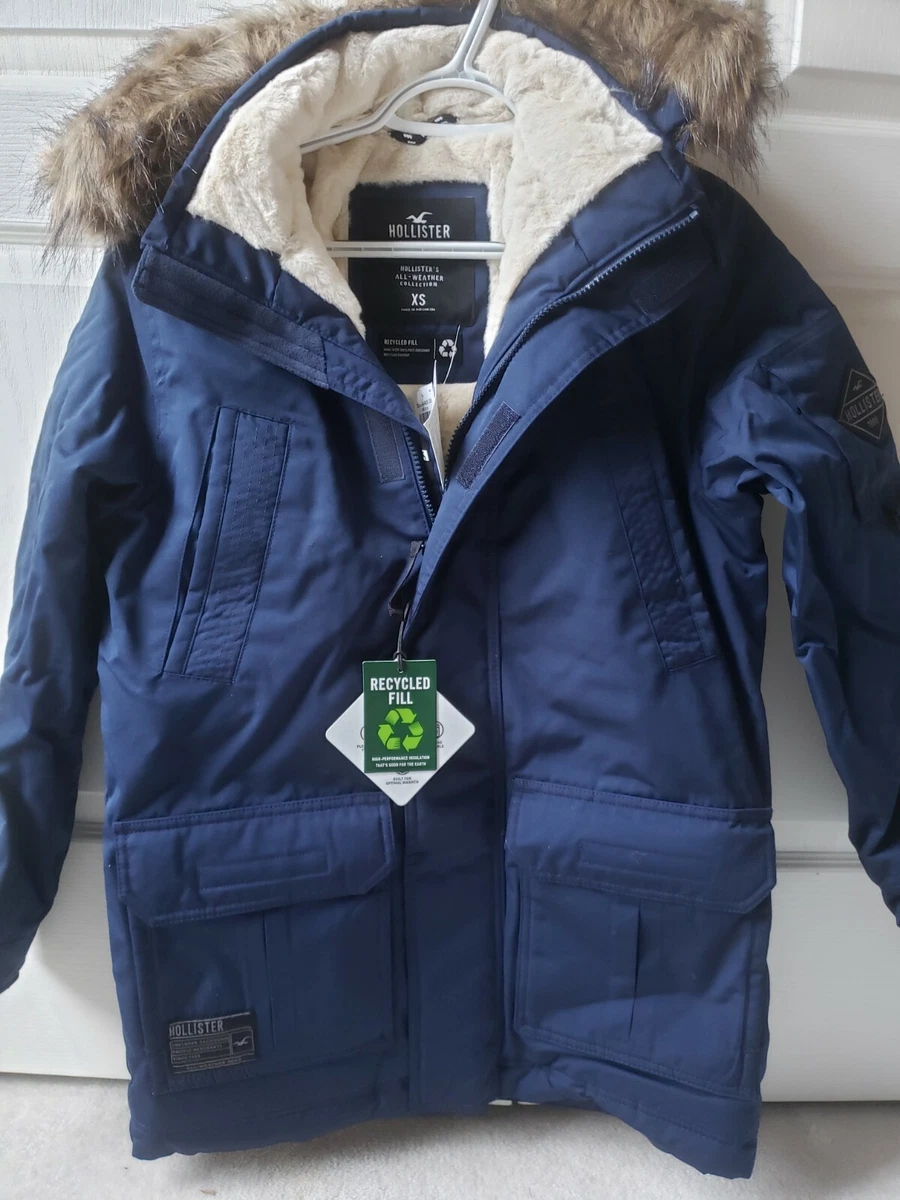 Hollister All-Weather Faux Fur-Lined Jacket