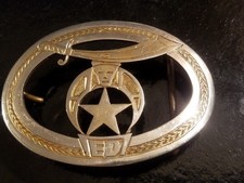 VINTAGE 1970s  SHRINERS  JEWEL OF THE ORDER BELT BUCKLE