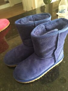 blue sparkle ugg boots