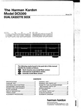 Technical Manual Guide For Harman Kardon DC 5300