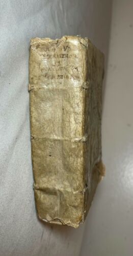 rare antique 1552 pape Juilus III vélin religieux manuscrit latin livre de prière - Photo 1/12