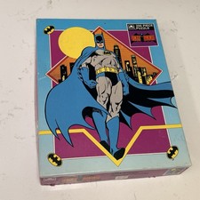 Used VTG Golden Jigsaw Puzzle "BATMAN" 1989 DC Comics OPEN BOX
