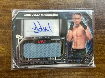 2026 Topps UFC Knockout Jack Della Maddalena Auto Relic Card /299 #AFM-JD