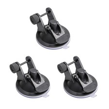 3 Pack Dash Cam Suction Mount Holder Without Rotating Joints Adapter Car GPS Nav