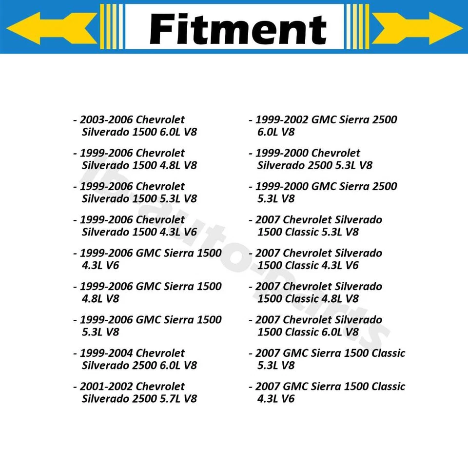 Cable de freno de estacionamiento delantero trasero 3x para Chevrolet Silverado 1500 Classic 5,3 L 2007 Foto 2 de 4